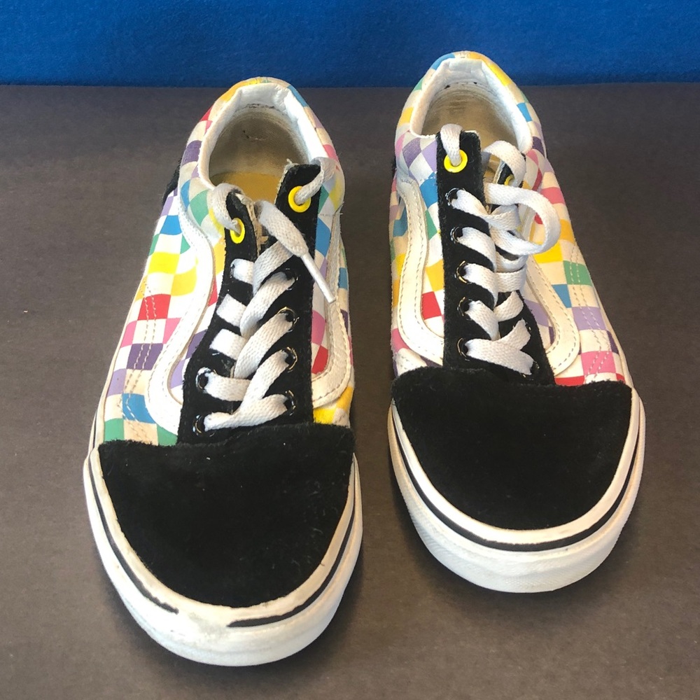 Vans in good used condition. Some wear but lots of life left!